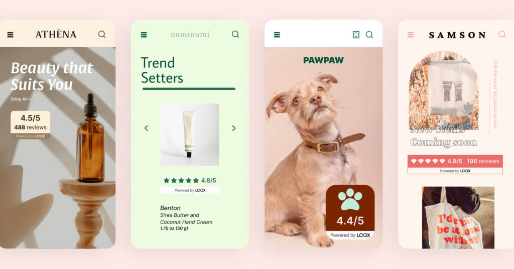 loox reviews & social proof