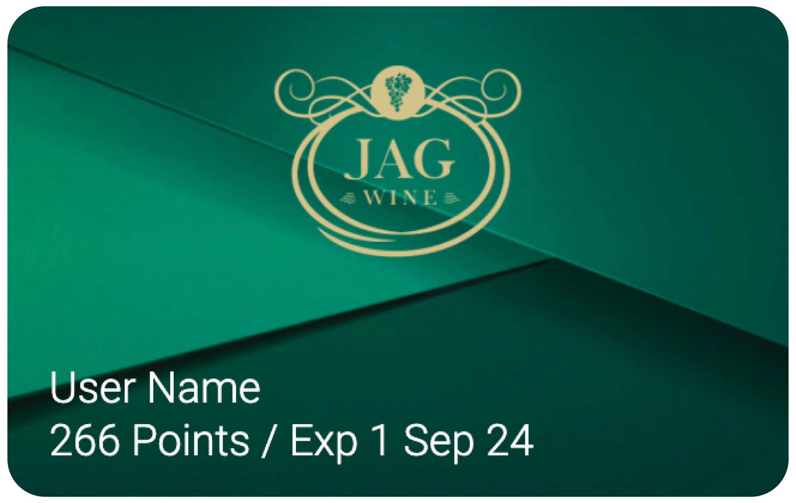 Jag Wine_Member Card