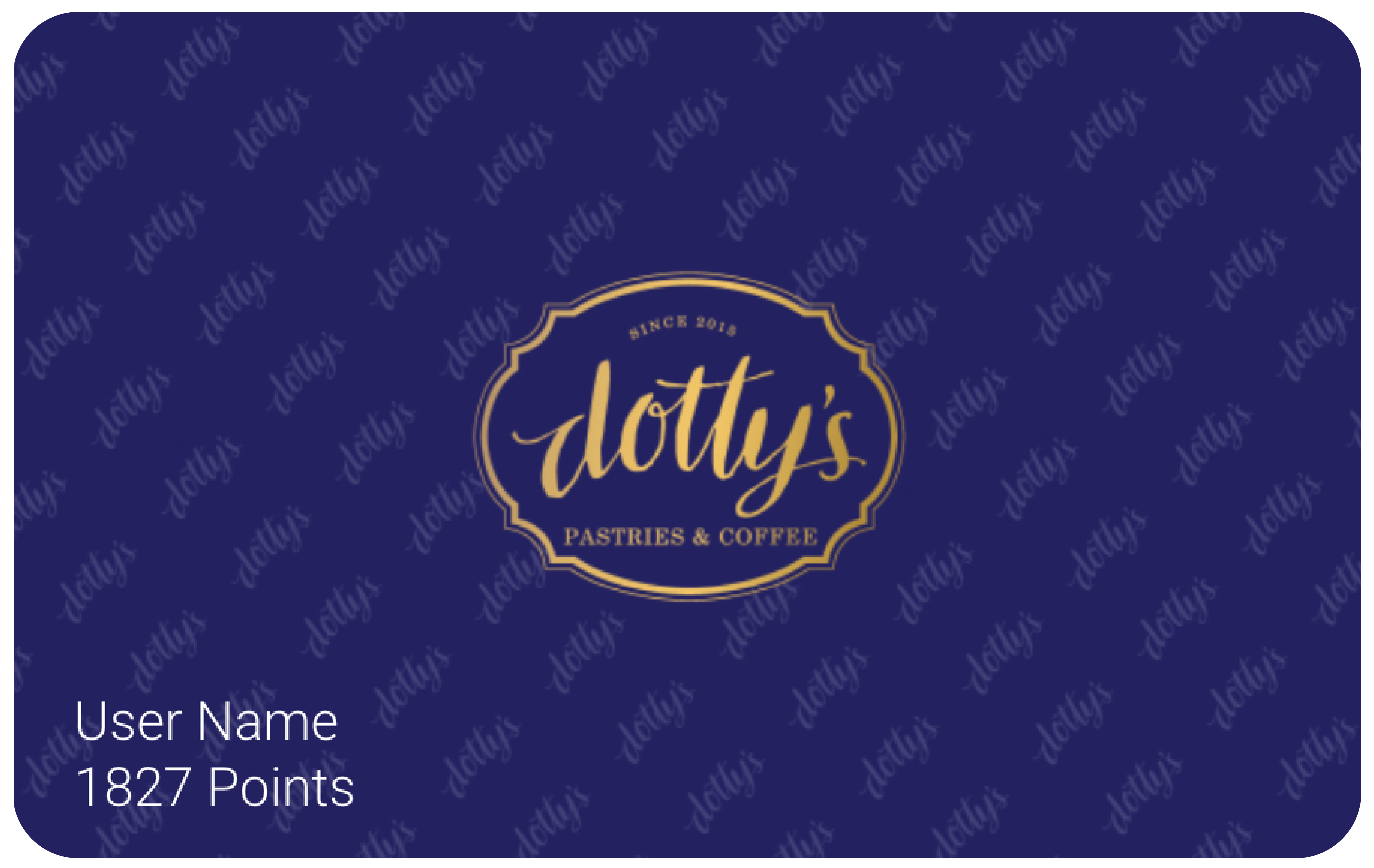 Dolly's Pastries & Coffee_Member Card