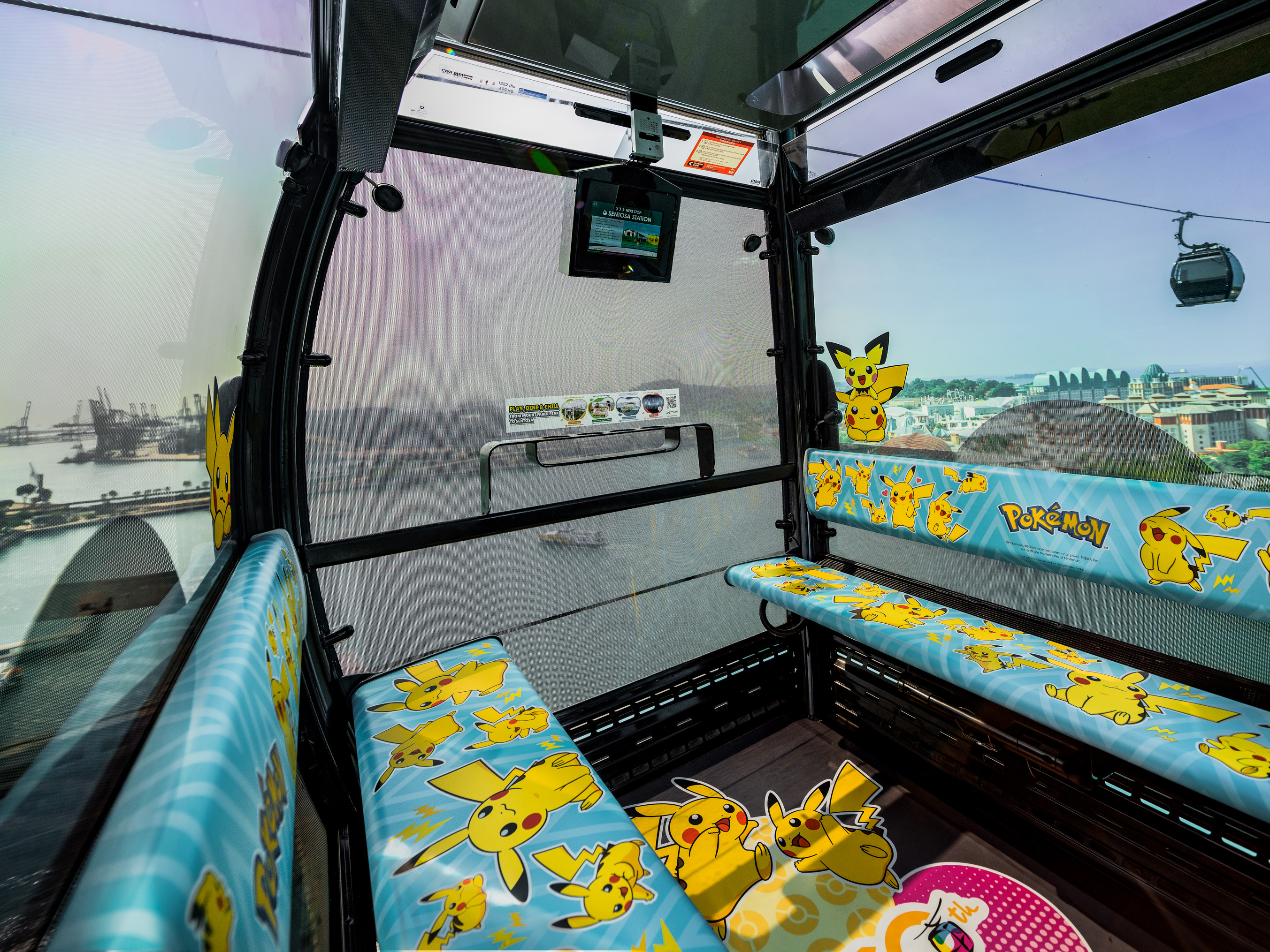 Cable Car Interior - Pikachu