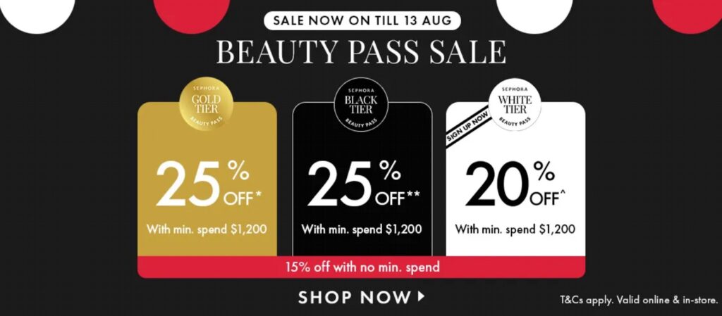 sephora beauty pass member tier eber