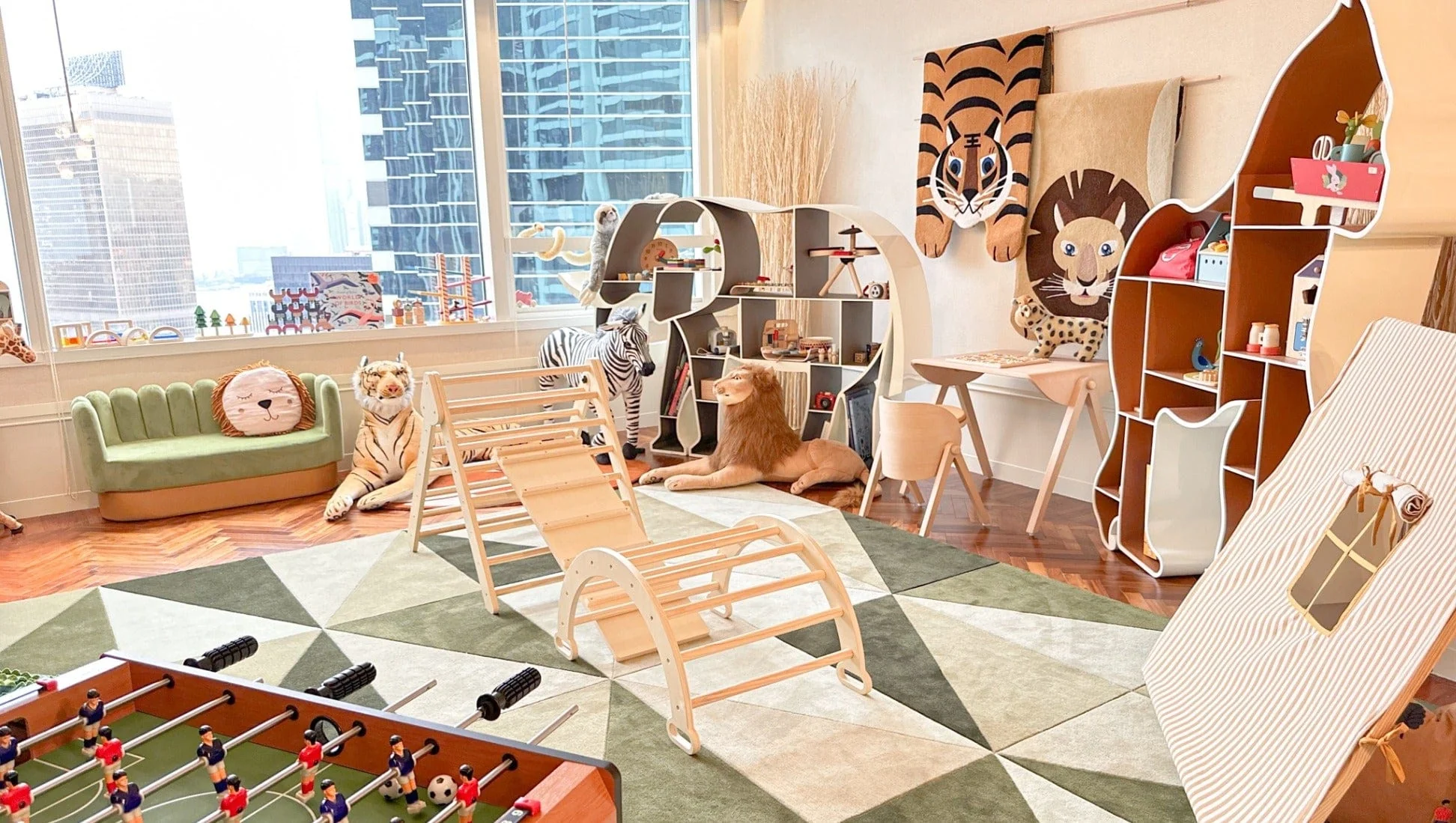 Bimbo Concept's in-store playroom designed for families to linger