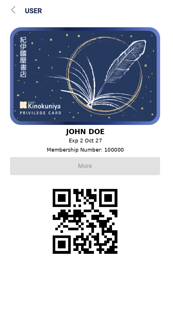 Kinokuniya Privilege Card: Show the e-card, get the discount